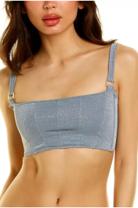 Revel Rey HUNTER silver bikini top