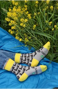 Cotton women's socks CASTLE | Sokisahtel