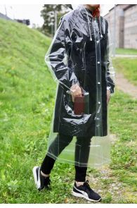 Transparent reusable raincoat | Sokisahtel