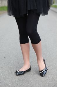 BAKA black capri leggings | Sokisahtel