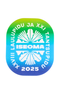 ISEOMA 2025 laulu- ja tantsupeo külmkapimagnet