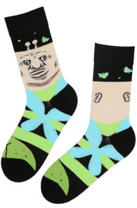 "The Old Man" cartoon cotton socks for Midsummer Day | Sokisahtel