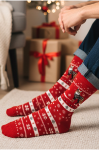 JORMA punased rebasega jõulusokid | Sokisahtel