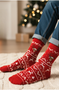 JORMA punased põdraga jõulusokid | Sokisahtel