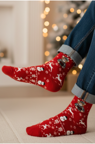 JORMA punased karuga jõulusokid | Sokisahtel