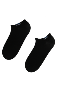 Укороченные (спортивные) носки черного цвета с флагом Эстонии KALEV | Sokisahtel