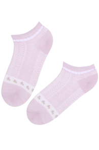 KETTER purple low-cut cotton socks | Sokisahtel