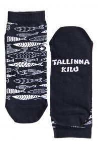 Мужские укороченные носки из хлопка TALLINNA KILU | Sokisahtel