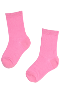 KIM pink cotton socks for kids 