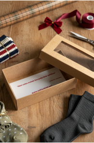 DO-IT-YOURSELF gift box with 3 pairs of socks | Sokisahtel