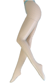 KLAUDIA light blue fishnet tights | Sokisahtel