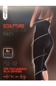 Gaetano Cazzola SIENA 110DEN natural corrective capri leggings | Sokisahtel