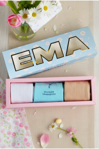 PARIM VANAEMA kinkekarp 3 sokipaariga KRISTINA | Sokisahtel