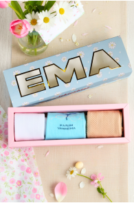 PARIM VANAEMA kinkekarp 3 sokipaariga KRISTINA | Sokisahtel