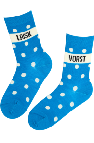 LAISKVORST sinised meriinovillased sokid