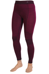 LANA dark pink merino wool leggings | Sokisahtel