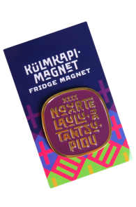 2023.a Noorte Laulu- ja tantsupeo lilla külmkapimagnet