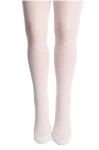 LEXINE white tights for children | Sokisahtel