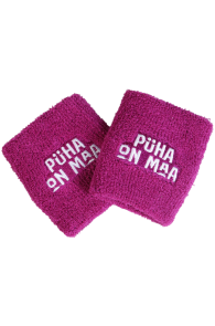 PÜHA ON MAA purple wristbands | Sokisahtel