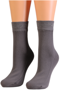 EEVI grey socks with glitter | Sokisahtel