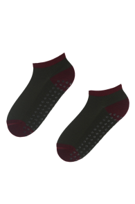 LORENZO merino wool low-cut socks with non-slip soles | Sokisahtel