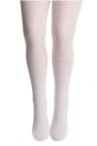 LUANA white tights for children | Sokisahtel