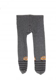 LUKE grey tights for babies | Sokisahtel