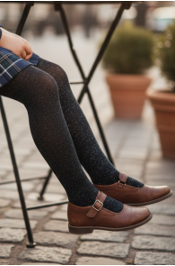 LULA musta värvi sukkpüksid lastele | Sokisahtel