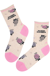 PARIM MAMMA Mother's Day socks with cats | Sokisahtel