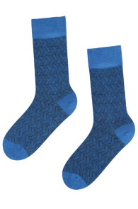 MANU blue suit socks | Sokisahtel