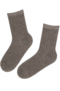 MARIS brown warm wool socks 