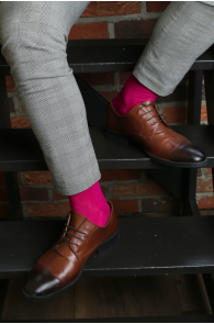 MARLON purple viscose socks | Sokisahtel