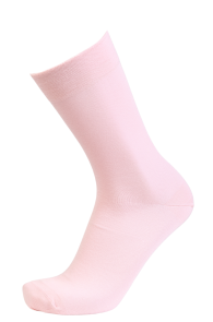 Костюмные носки из вискозы светло-розового цвета в лаконичном стиле MARLON | Sokisahtel