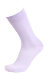 Костюмные носки из вискозы светло-фиолетового цвета в лаконичном стиле MARLON | Sokisahtel