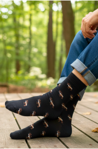 MAYK põtradega musta värvi puuvillased sokid | Sokisahtel