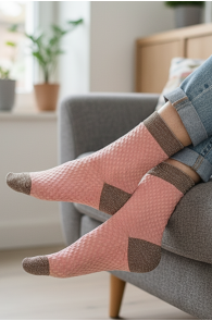 MERI pink sheer socks | Sokisahtel