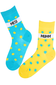 MESIMUMM cotton socks with dots | Sokisahtel