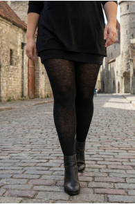 MILANA plus size mustad meriinovillased sukkpüksid | Sokisahtel