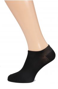 MONDI men's low-cut socks, black colour | Sokisahtel