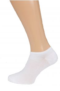 MONDI men's low-cut socks, white colour | Sokisahtel