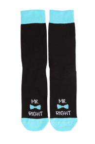 MR RIGHT Valentine's Day socks for men | Sokisahtel