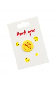 NICE PERSON button badge | Sokisahtel