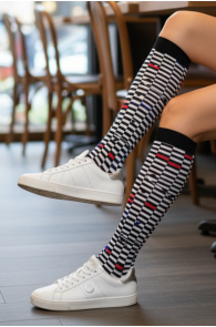 Sarah Borghi NICOLETTA punasega põlvikud | Sokisahtel