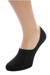 NORMAN men's black no show socks | Sokisahtel