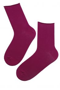 OLEV purple socks with a comfortable edge for men | Sokisahtel