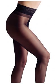 Женские колготки телесного цвета с силиконовой каймой OLIVIA 20DEN | Sokisahtel