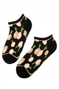 ONION black low-cut chef socks | Sokisahtel