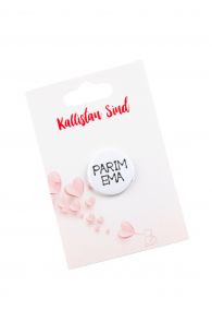 PARIM EMA button badge | Sokisahtel