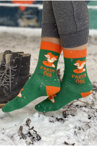 PARIM ÕDE (BEST SISTER) green cotton socks for women | Sokisahtel