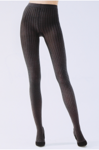 Pierre Mantoux GHADA grey tights | Sokisahtel
